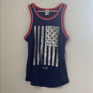 VS Pink USA tank